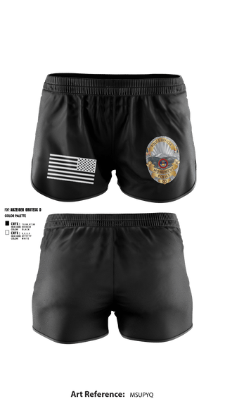 Ranger Panties, Monument Police Department, Police, Teamtime, Team time, sublimation, custom sports apparel, team uniforms, spirit wear, spiritwear, sports uniforms, custom shirts, team store, custom team store, fundraiser sports, apparel fundraiser