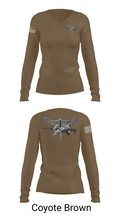 Livingston Police Emergency Service Unit 52189708 Women's Long Sleeve V-neck Shirt -1 16