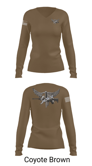 Womens Long Sleeve Vneck Shirt 1, Livingston Police Emergency Service Unit, , Teamtime, Team time, sublimation, custom sports apparel, team uniforms, spirit wear, spiritwear, sports uniforms, custom shirts, team store, custom team store, fundraiser sports, apparel fundraiser
