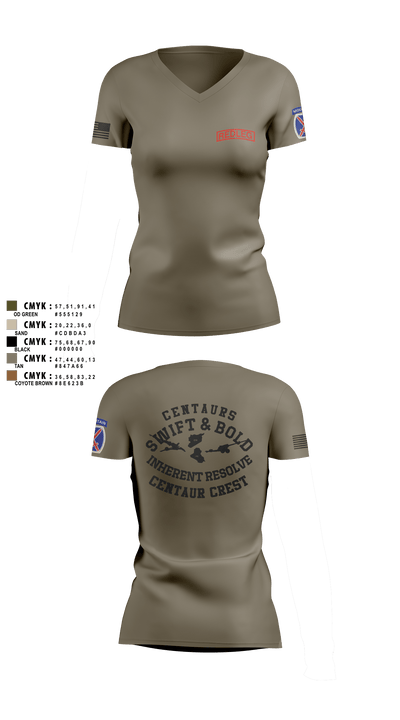 3-6 FA 74175293 Women's Short Sleeve V-neck Shirt - 7