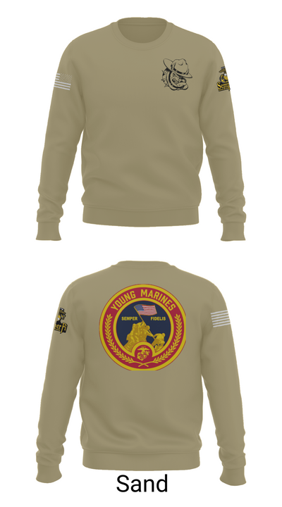 Rogue Valley 54220883 Crew Neck Sweatshirt - 85