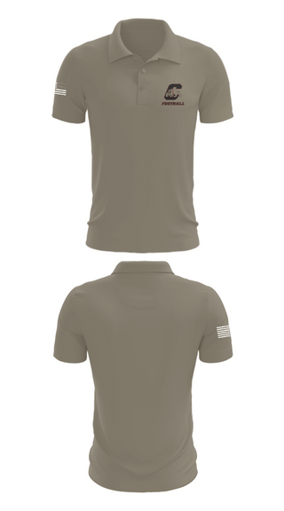 Short Sleeve Performance Polo, Central High School Football, Football, Teamtime, Team time, sublimation, custom sports apparel, team uniforms, spirit wear, spiritwear, sports uniforms, custom shirts, team store, custom team store, fundraiser sports, apparel fundraiser