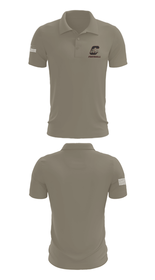 Short Sleeve Performance Polo, Central High School Football, Football, Teamtime, Team time, sublimation, custom sports apparel, team uniforms, spirit wear, spiritwear, sports uniforms, custom shirts, team store, custom team store, fundraiser sports, apparel fundraiser