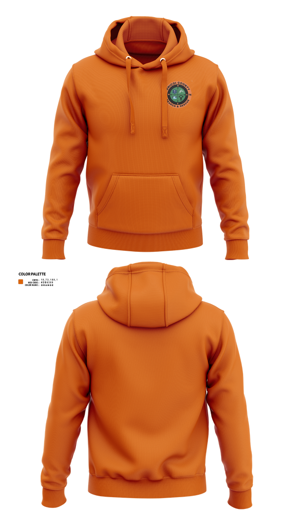 Hoodie, Unicoi County Search and Rescue, , Teamtime, Team time, sublimation, custom sports apparel, team uniforms, spirit wear, spiritwear, sports uniforms, custom shirts, team store, custom team store, fundraiser sports, apparel fundraiser