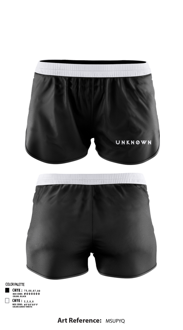 Womens Shorts, UNKNØWN, , Teamtime, Team time, sublimation, custom sports apparel, team uniforms, spirit wear, spiritwear, sports uniforms, custom shirts, team store, custom team store, fundraiser sports, apparel fundraiser