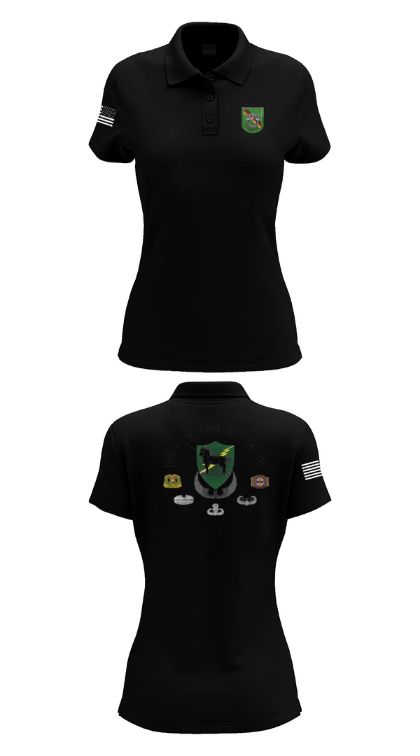 Womens Short Sleeve Performance Polo, 1-10 SFG FSC, Army, Teamtime, Team time, sublimation, custom sports apparel, team uniforms, spirit wear, spiritwear, sports uniforms, custom shirts, team store, custom team store, fundraiser sports, apparel fundraiser