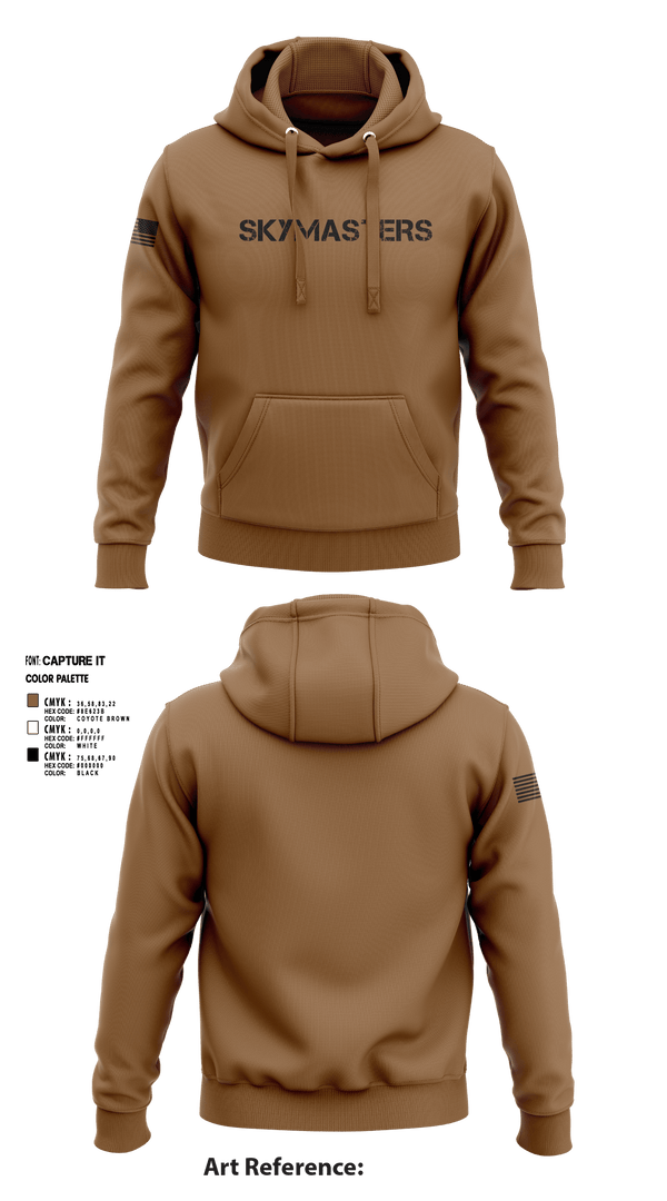 Hoodie, Skymasters, Army, Teamtime, Team time, sublimation, custom sports apparel, team uniforms, spirit wear, spiritwear, sports uniforms, custom shirts, team store, custom team store, fundraiser sports, apparel fundraiser