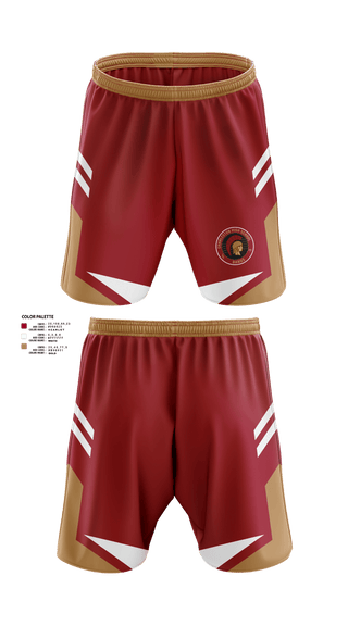 Athletic Shorts With Pockets, Charleston High School Band, Spirit Store, Teamtime, Team time, sublimation, custom sports apparel, team uniforms, spirit wear, spiritwear, sports uniforms, custom shirts, team store, custom team store, fundraiser sports, apparel fundraiser