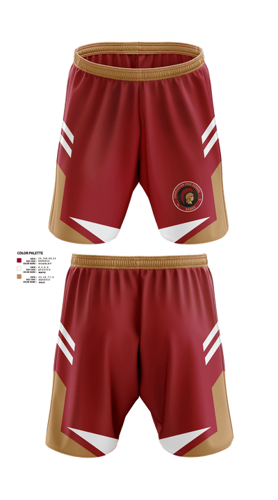 Charleston High School Band 49030525 Athletic Shorts With Pockets - 40