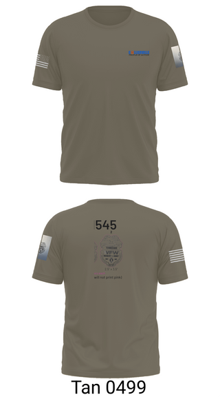Old School Cotton Feel Shirt, TN VFW, Army, Teamtime, Team time, sublimation, custom sports apparel, team uniforms, spirit wear, spiritwear, sports uniforms, custom shirts, team store, custom team store, fundraiser sports, apparel fundraiser