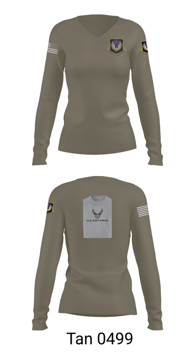 Dawson 24710825 Women's Long Sleeve V-neck Shirt - 77