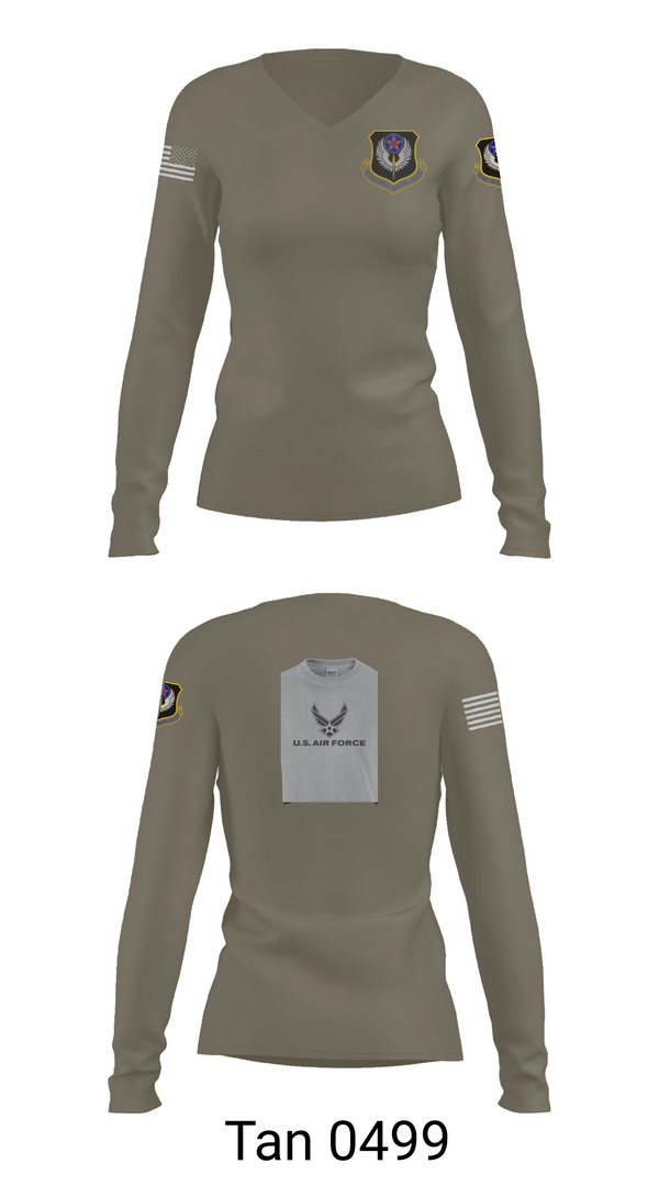 Womens Long Sleeve Vneck Shirt, Dawson, , Teamtime, Team time, sublimation, custom sports apparel, team uniforms, spirit wear, spiritwear, sports uniforms, custom shirts, team store, custom team store, fundraiser sports, apparel fundraiser