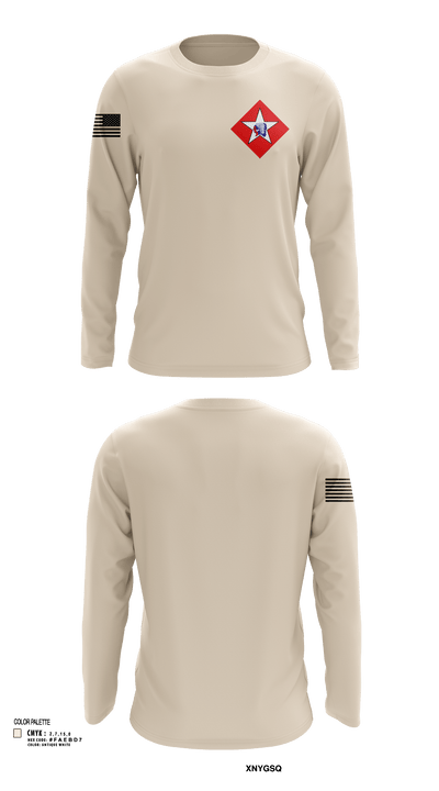 1/6 58710445 Long Sleeve Performance Shirt - 122