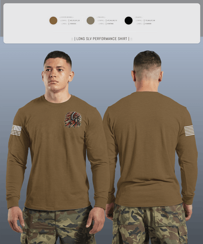 Comanche Squad 4858933 Long Sleeve Performance Shirt - 4