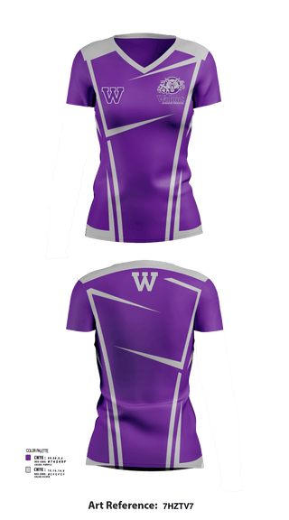 Womens Short Sleeve Vneck Shirt, Walnut Middle School, Spirit Store, Teamtime, Team time, sublimation, custom sports apparel, team uniforms, spirit wear, spiritwear, sports uniforms, custom shirts, team store, custom team store, fundraiser sports, apparel fundraiser