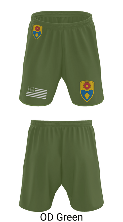 870th mp company 27373000 Athletic Shorts With Pockets - 49