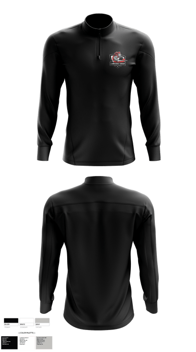 Lawrence Road Middle School 96627466 Quarter Zip Jacket - 2