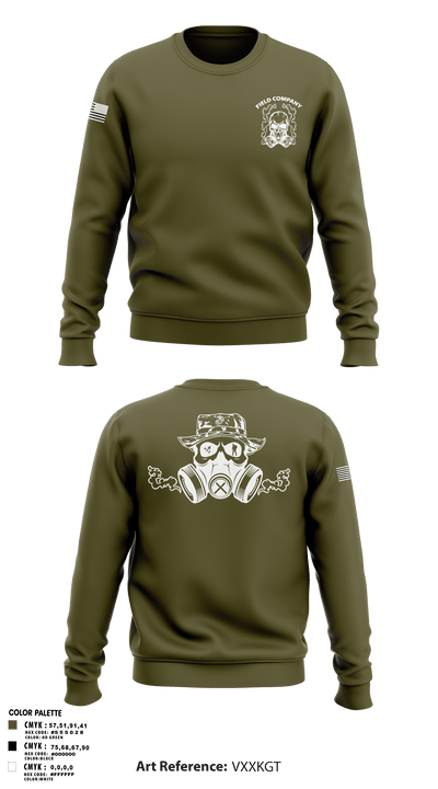 Field Company 73120514 Crew Neck Sweatshirt - 1