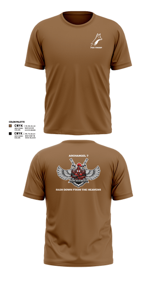 Short Sleeve Performance Shirt, Fox troop, Army, Teamtime, Team time, sublimation, custom sports apparel, team uniforms, spirit wear, spiritwear, sports uniforms, custom shirts, team store, custom team store, fundraiser sports, apparel fundraiser
