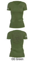Fulton County Anti-Crime Task Force 27594594 Women's Short Sleeve V-neck Shirt - 46