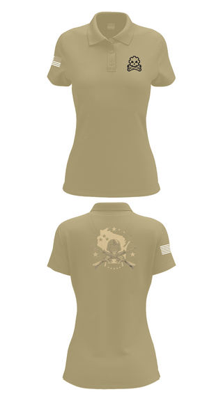 Womens Short Sleeve Performance Polo, 377th SMC, Army, Teamtime, Team time, sublimation, custom sports apparel, team uniforms, spirit wear, spiritwear, sports uniforms, custom shirts, team store, custom team store, fundraiser sports, apparel fundraiser