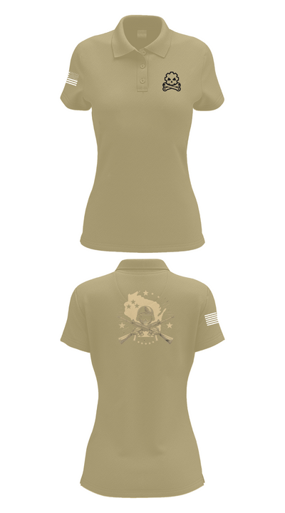 377th SMC 21529568 Women's Short Sleeve Performance Polo  - 95