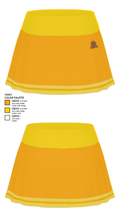 Skort, Corona Del Sol High School Tennis, Tennis, Teamtime, Team time, sublimation, custom sports apparel, team uniforms, spirit wear, spiritwear, sports uniforms, custom shirts, team store, custom team store, fundraiser sports, apparel fundraiser