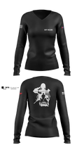SGT Nelms 78775888 Women's Long Sleeve V-neck Shirt - 1