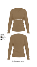 ELITE BATALLION 2906012 Women's Long Sleeve V-neck Shirt -1 1