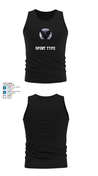Tank Top, Nocturnalz, Spirit Store, Teamtime, Team time, sublimation, custom sports apparel, team uniforms, spirit wear, spiritwear, sports uniforms, custom shirts, team store, custom team store, fundraiser sports, apparel fundraiser