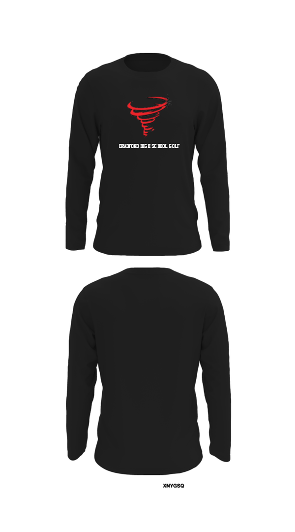 Long Sleeve Performance Shirt, Bradford High School Golf, Golf, Teamtime, Team time, sublimation, custom sports apparel, team uniforms, spirit wear, spiritwear, sports uniforms, custom shirts, team store, custom team store, fundraiser sports, apparel fundraiser