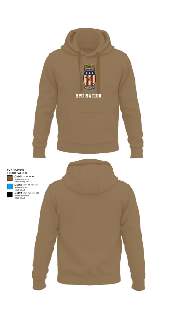 Hoodie, SPO Nation, Army, Teamtime, Team time, sublimation, custom sports apparel, team uniforms, spirit wear, spiritwear, sports uniforms, custom shirts, team store, custom team store, fundraiser sports, apparel fundraiser