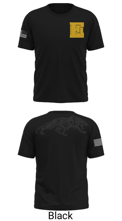 Euclid High School Cheer 49423458 Short Sleeve Performance Shirt - 30