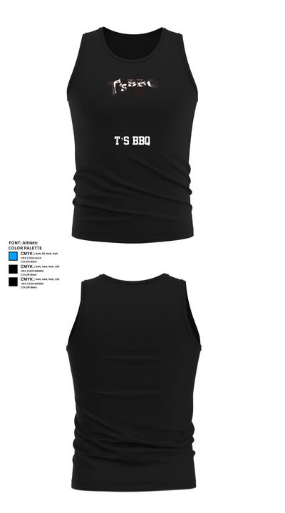 T’s BBQ 64446007 Tank Top - 32