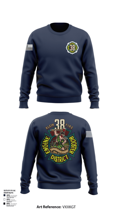 Klein Fire 38 11019570 Crew Neck Sweatshirt - 158