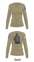 Bandoleros 86621412 Women's Long Sleeve V-neck Shirt - 97