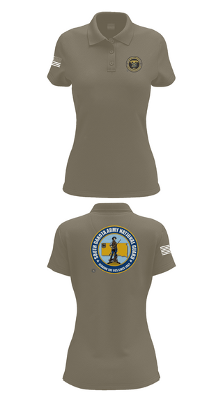Womens Short Sleeve Performance Polo, 235th MP CO, Army, Teamtime, Team time, sublimation, custom sports apparel, team uniforms, spirit wear, spiritwear, sports uniforms, custom shirts, team store, custom team store, fundraiser sports, apparel fundraiser