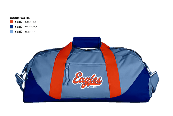 Duffle Bag, Tri-City Eagles, Ice Hockey, Teamtime, Team time, sublimation, custom sports apparel, team uniforms, spirit wear, spiritwear, sports uniforms, custom shirts, team store, custom team store, fundraiser sports, apparel fundraiser