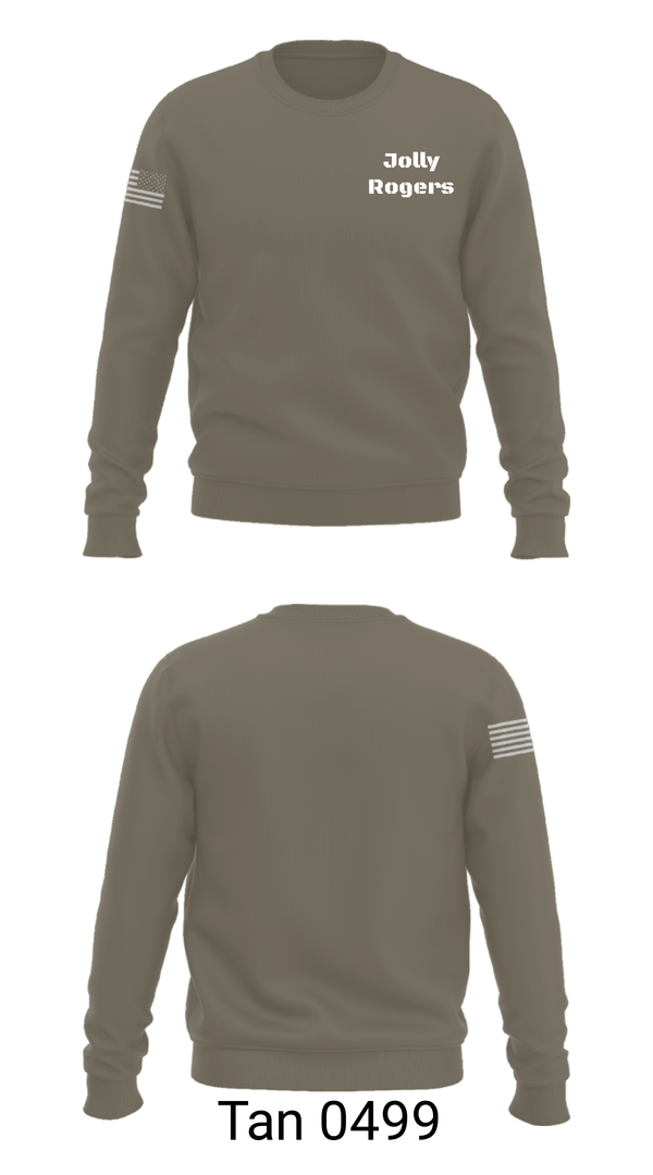 Crew Neck Sweatshirt, Jolly Rogers, Navy, Teamtime, Team time, sublimation, custom sports apparel, team uniforms, spirit wear, spiritwear, sports uniforms, custom shirts, team store, custom team store, fundraiser sports, apparel fundraiser