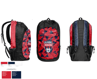 Gear Bag, Elkhorn Athletic Association, Men's Soccer, Teamtime, Team time, sublimation, custom sports apparel, team uniforms, spirit wear, spiritwear, sports uniforms, custom shirts, team store, custom team store, fundraiser sports, apparel fundraiser