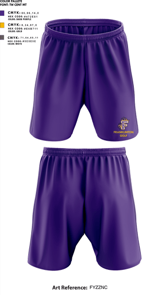 Athletic Shorts With Pockets, Franklinton High School Golf, Golf, Teamtime, Team time, sublimation, custom sports apparel, team uniforms, spirit wear, spiritwear, sports uniforms, custom shirts, team store, custom team store, fundraiser sports, apparel fundraiser