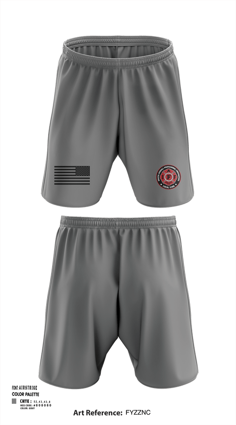 Athletic Shorts With Pockets, Local 5386, Fire Department, Teamtime, Team time, sublimation, custom sports apparel, team uniforms, spirit wear, spiritwear, sports uniforms, custom shirts, team store, custom team store, fundraiser sports, apparel fundraiser