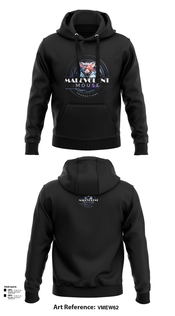 Hoodie, Malevolent Mouse Productions, , Teamtime, Team time, sublimation, custom sports apparel, team uniforms, spirit wear, spiritwear, sports uniforms, custom shirts, team store, custom team store, fundraiser sports, apparel fundraiser