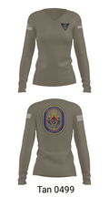 USS Nebraska 93337637 Women's Long Sleeve V-neck Shirt - 39