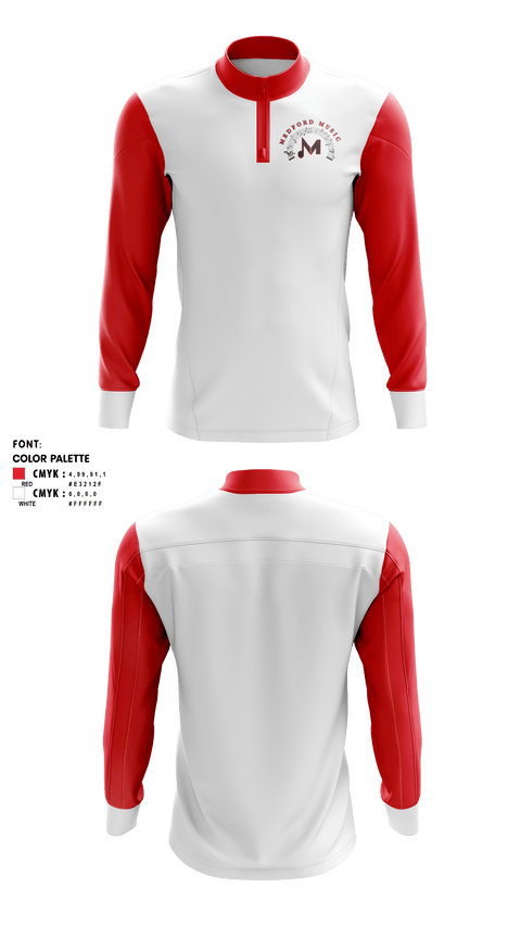 Quarter Zip Jacket, Kankakee High School Band, Spirit Store, Teamtime, Team time, sublimation, custom sports apparel, team uniforms, spirit wear, spiritwear, sports uniforms, custom shirts, team store, custom team store, fundraiser sports, apparel fundraiser