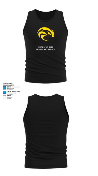Tank Top, Riverside High School Wrestling, Wrestling, Teamtime, Team time, sublimation, custom sports apparel, team uniforms, spirit wear, spiritwear, sports uniforms, custom shirts, team store, custom team store, fundraiser sports, apparel fundraiser