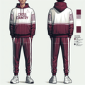 Pioneer Middle School Cross Country 81754972 Hoodie - 2