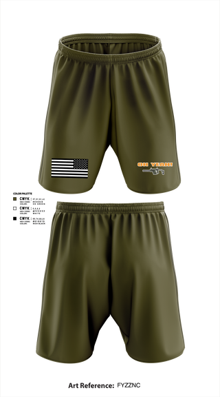 Athletic Shorts With Pockets, Tiger sharks, Army, Teamtime, Team time, sublimation, custom sports apparel, team uniforms, spirit wear, spiritwear, sports uniforms, custom shirts, team store, custom team store, fundraiser sports, apparel fundraiser