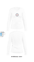 Dad’s Awesome Blend 52955268 Women's Long Sleeve V-neck Shirt - 15