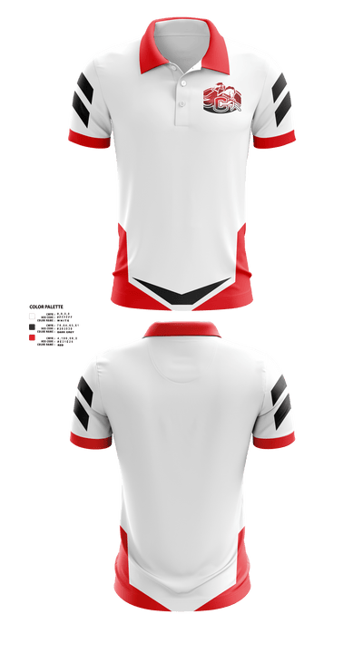 Chariton Chargers 42515262 Short Sleeve Performance Polo - 40